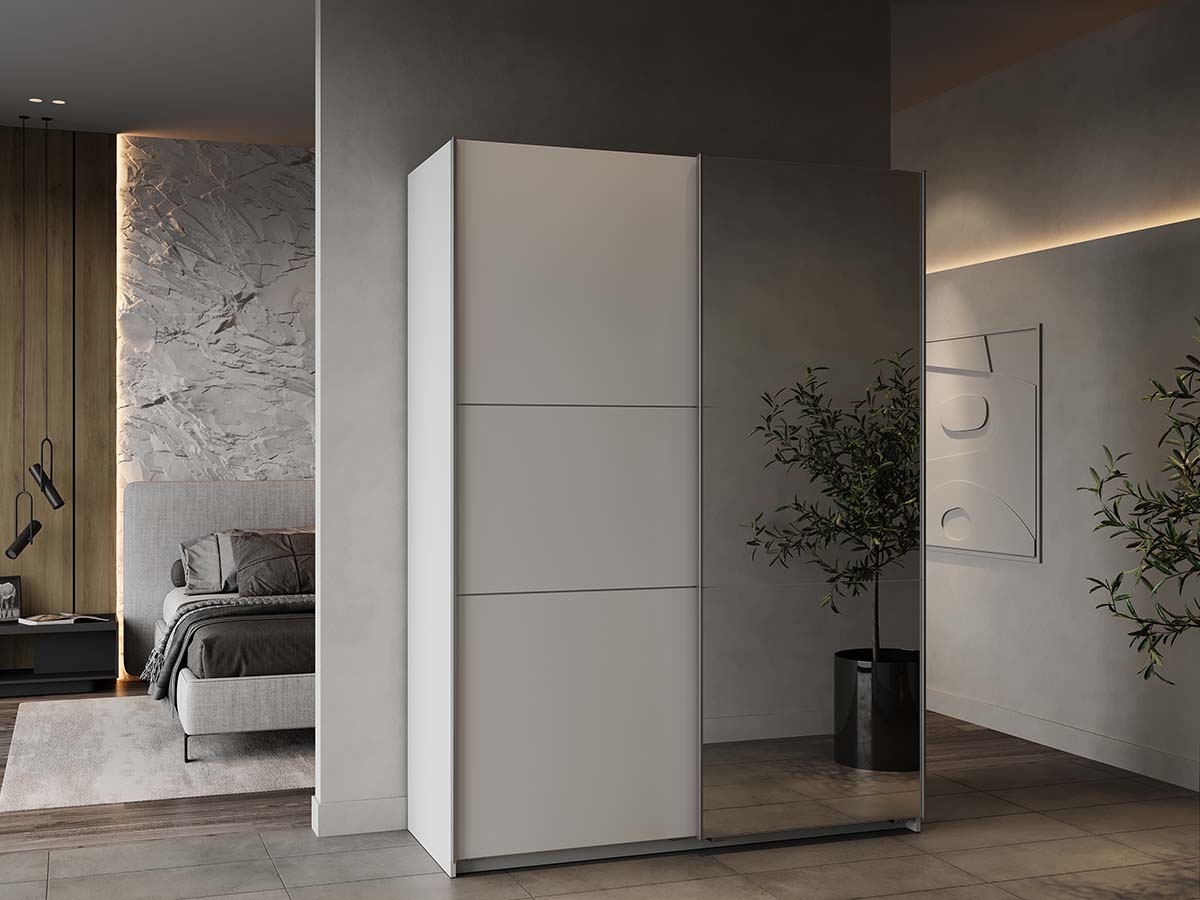 Armoire "GHOST" – Armoire à portes coulissantes 150 cm