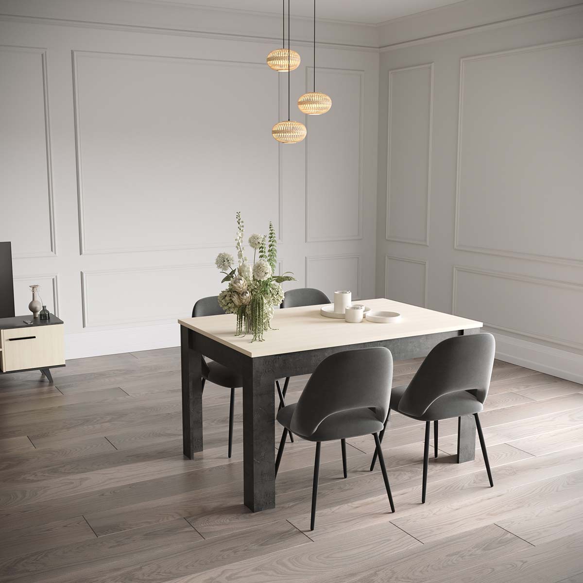 Kent Woonkamer Set – Tijdloos Design met Praktische Elegantie