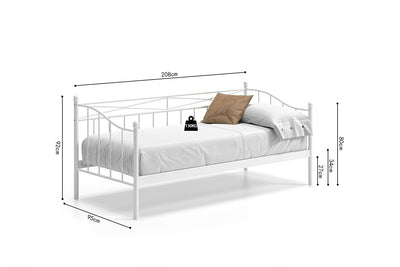Iron Elegance bed