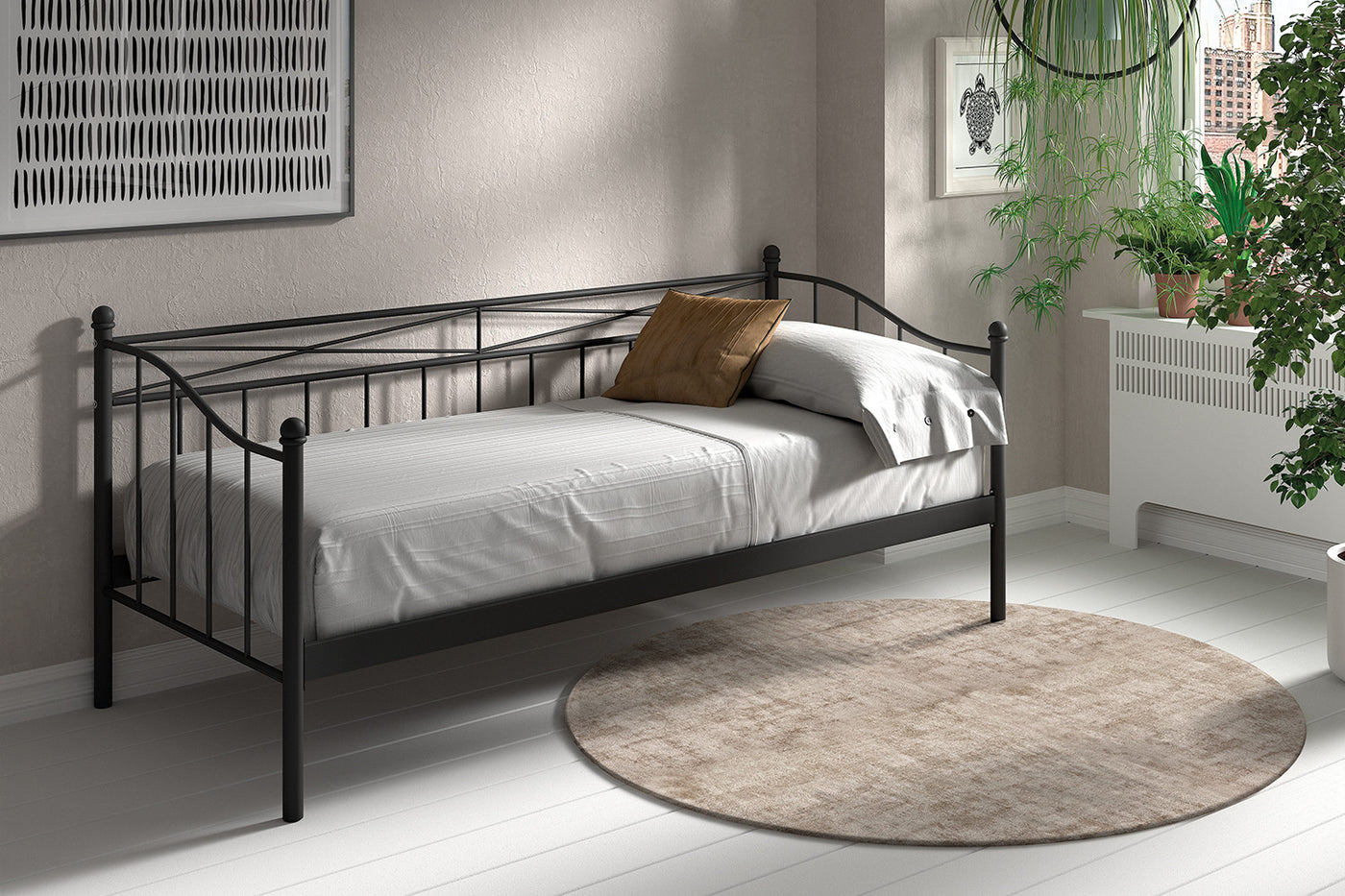 Iron Elegance bed