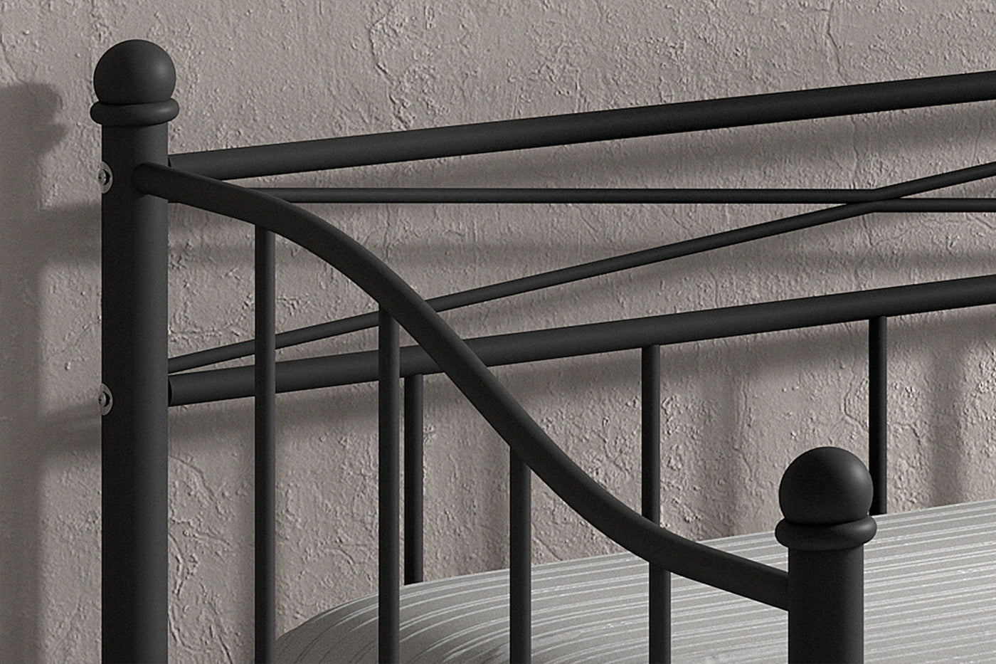 Iron Elegance bed