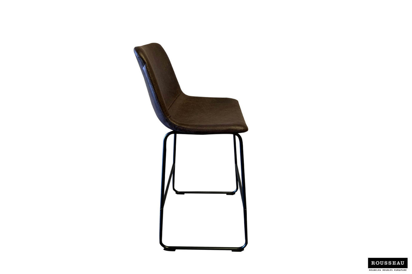 Barstoel Mancia – PU Vintage Brun Foncé
