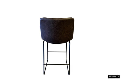 Barstoel Mancia – PU Vintage Brun Foncé