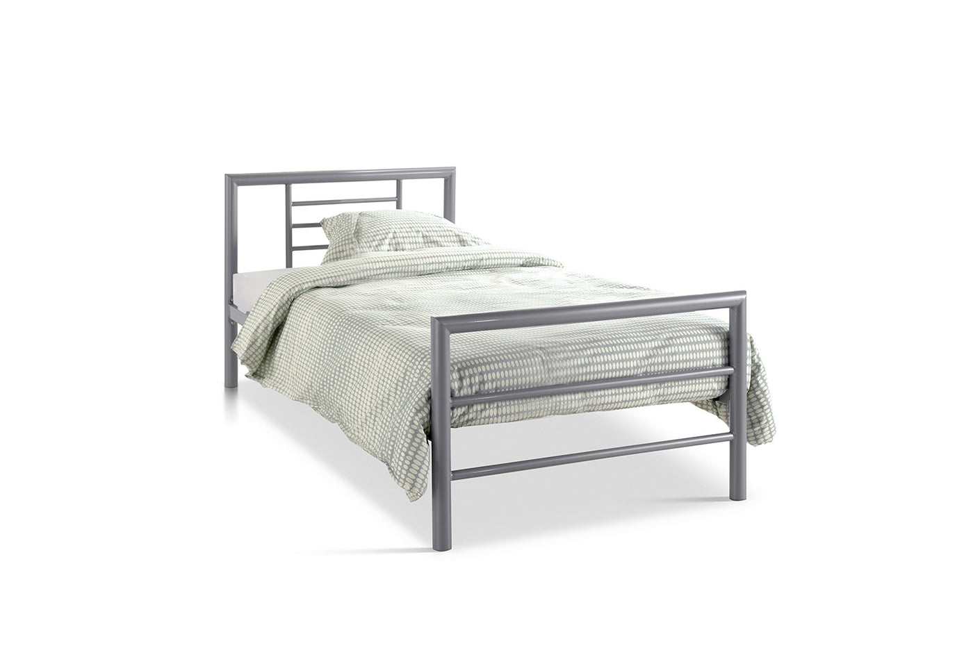 Bed + Lattenbodem Steel Serenity