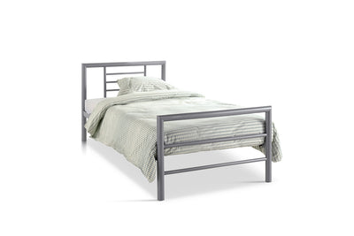 Bed + Lattenbodem Steel Serenity