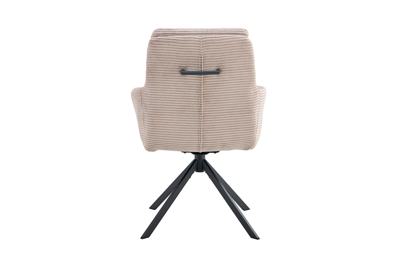Draaistoel Luna – Corduroy Zand (Fabb Hyper 38) – Draaibaar met Return-to-Zero