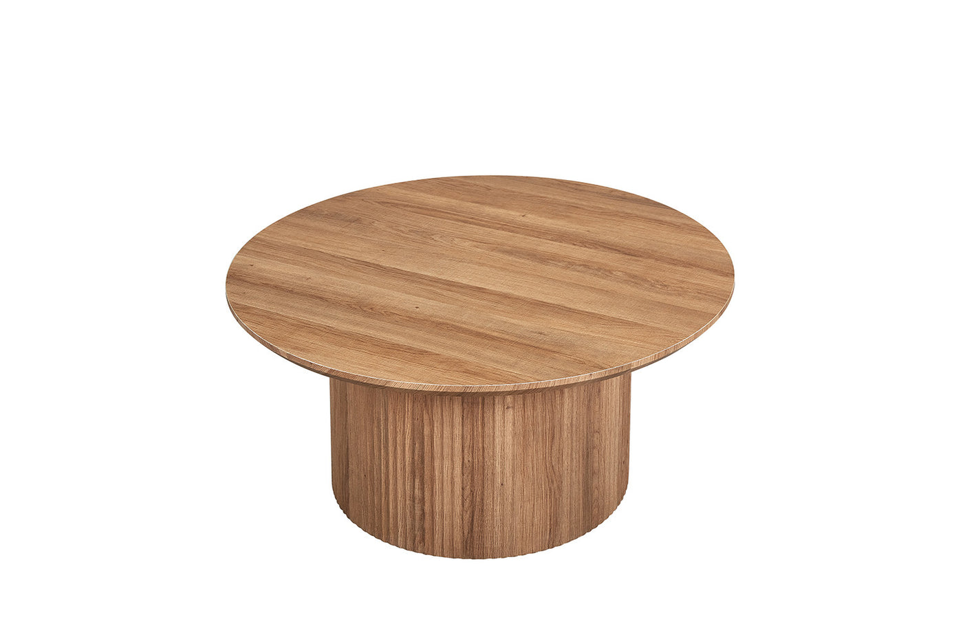 Salontafel 'Lagos' – 80 cm – Rond – Oude Eik