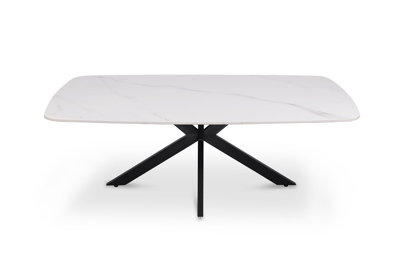 Salontafel 'Apollo' 130 cm – Deens Ovaal Steen Wit