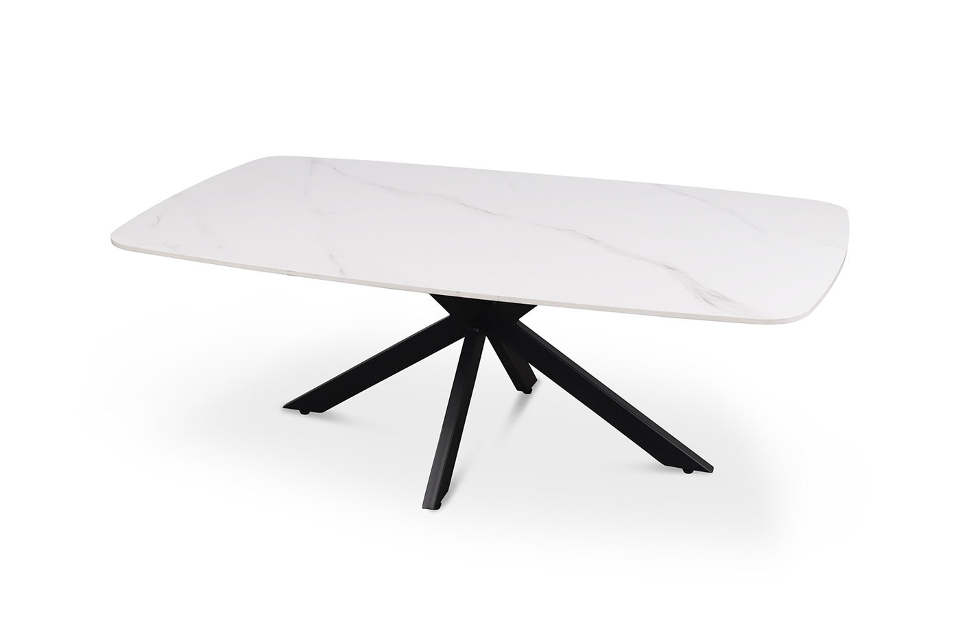 Salontafel 'Apollo' 130 cm – Deens Ovaal Steen Wit