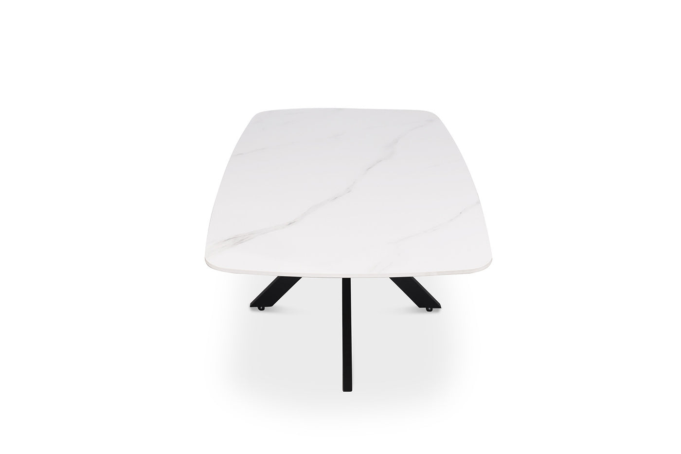 Salontafel 'Apollo' 130 cm – Deens Ovaal Steen Wit
