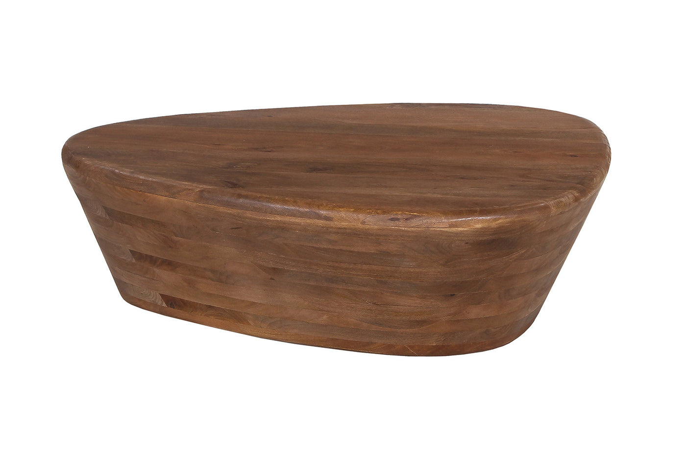 Salontafel 'Evan' – 107 x 78 cm – Mango Hout Lichtbruin