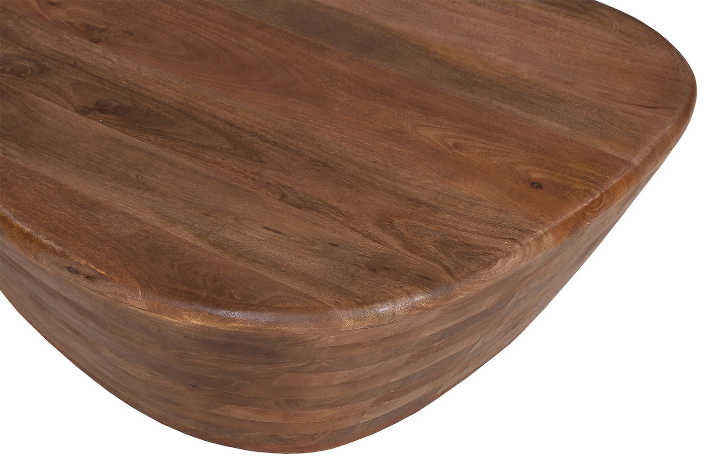 Salontafel 'Evan' – 107 x 78 cm – Mango Hout Lichtbruin
