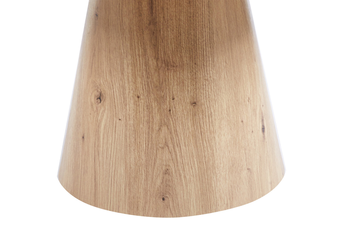 Table basse 'Lukas' – Ø 80 cm – Chêne ancien