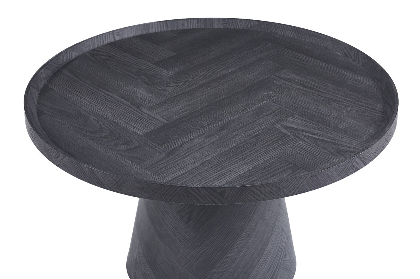 Salontafel 'Manus' – Ø 80 cm – Donkergrijs Decor