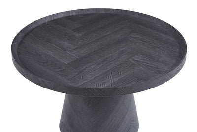 Salontafel 'Manus' – Ø 80 cm – Donkergrijs Decor