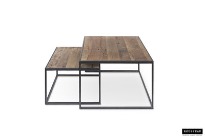 Salontafel 'Quinn' – Set van 2 – Mango Hout