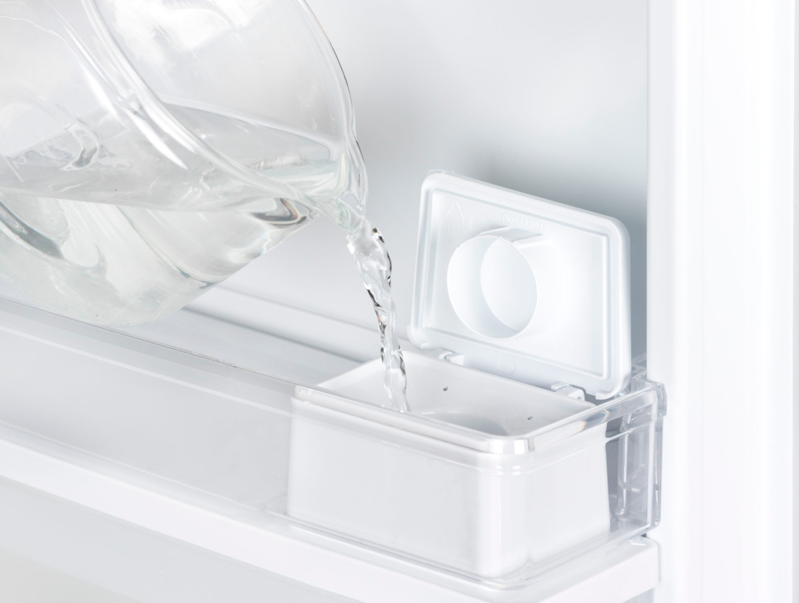 EDY EDHC8088 – Koel-vriescombinatie – RVS – 198L Koelruimte – 71L Vriesruimte – Waterdispenser – Energieklasse E – 180 cm – 5 jaar garantie