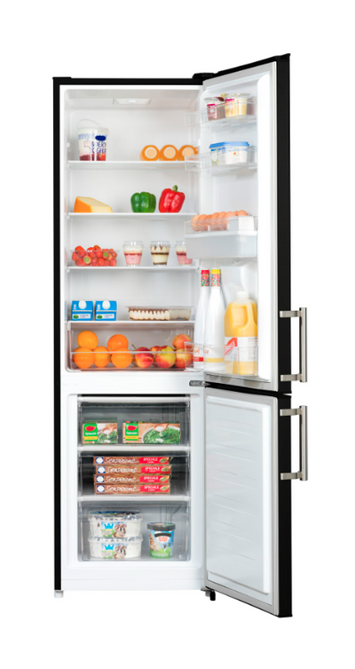 EDY EDHC8089 – Koel-vriescombinatie – Zwart – 198L Koelruimte – 71L Vriesruimte – Waterdispenser – Energieklasse E – 180 cm – 5 jaar garantie