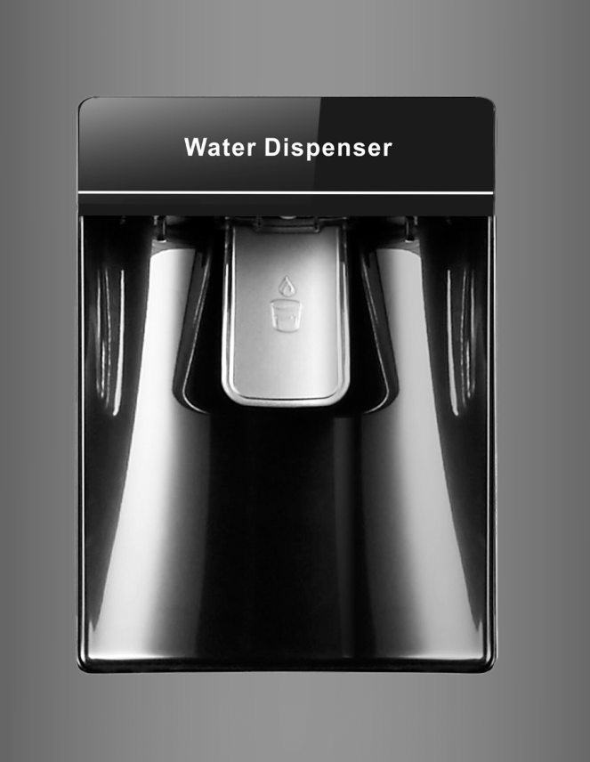 EDY EDHC8089 – Koel-vriescombinatie – Zwart – 198L Koelruimte – 71L Vriesruimte – Waterdispenser – Energieklasse E – 180 cm – 5 jaar garantie