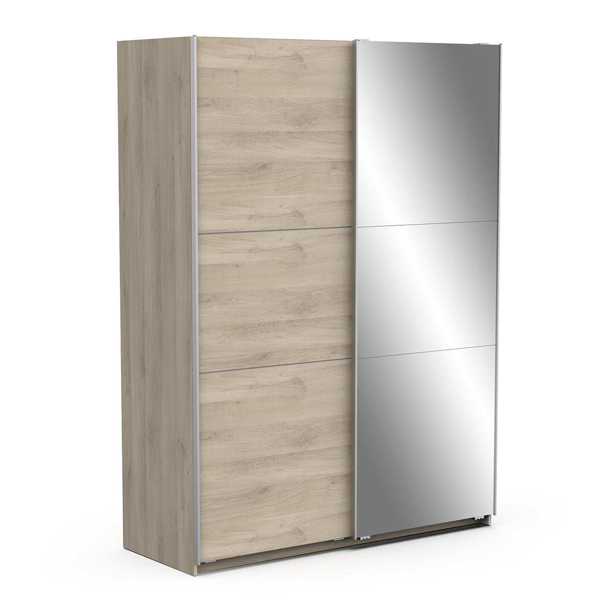 Armoire "GHOST" – Armoire à portes coulissantes avec miroir 150 cm