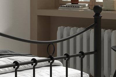 Metallic Haven bed